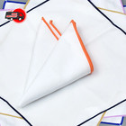 Pocket Square Handkerchief Men s Formal White Cotton Wedding Suit Accessory