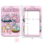 Pink Card Holder Keychain  Kawaii Phone Strap Lanyard