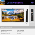 Sylvox Outdoor Tv 65   1000 Nits 4k Weatherproof Smart Tv Support Bluetooth Wifi