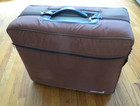 Vintage Compaq Portable Computer Pc W  Travel Case  Manual  Dos Disk -for Repair