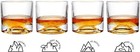 2025  Heavy Crystal Whiskey Glasses Gift Set - 4-piece Premium Se