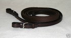 Soft Grip Rubber Reins Horse Or Pony Length Havana Black