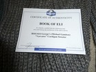 Authentic Book Of Eli Movie Screen Worn Michael Gambon Cardigan Sweater With Coa