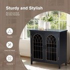 Storage Cabinet Sideboard Buffet Cabinet With Door Entryway Vintage Cabinet