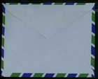 Postal Stationery H g  fb10 Pakistan Airmail Envelope 1954 Vintage