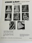 Nomis Afghans Knit   Crochet Pattern 8 Designs