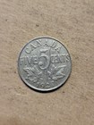 1927 Canada 5 C    Circ   Canadian 5 Cents Nickel Coin   King George V
