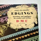 Easy To Make Edgings  D m c Company 1951 Crocheted Edgings Crochet Patterns