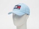 Authentic Tommy Hilfiger Light Blue Baseball Cap - Classic Embroidered Logo Hat