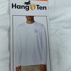 Hang Ten Mens White Long Sleeve Rash Guard Xxl Upf 50  A0335