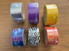 6 Rolls Duck Brand Designer Color Duct Tape