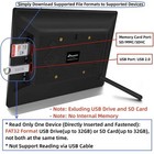 Dhwazz 10 1 Inch Usb Digital Picture Frame Non-wifi Sd Card Smart Photo Frame   