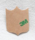 1990s Team Issued Thin Mil Nfl Shield Decal For The Back Of Football Helmet 1