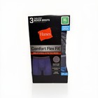 New Hanes Men s 4 Pack Comfort Flex Fit Breathable Mesh Boxer Briefs Sizes S  Xl