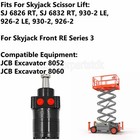 141656 241990 Front Wheel Motor For Skyjack Scissor Lift Sj6826 Rt Sj6832 Rt