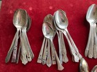 Silver Plate Craft repurpose  Soup Spoons Lot Of 100 For Michael Only