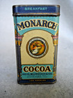 Monarch Cocoa Tin C1920 s - Reid  Murcoch   Co  Chicago Ill   Sample Tin