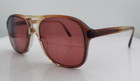 Vintage Ao Ec100 Brown Pilot Sunglasses Usa Frames Only