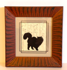 Vintage Alison Shriver Scissor Cut  Silhouette  black Cat   1991   Excellent 