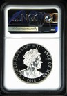 2018 Isle Of Man Silver Crown Ngc Pf-69 Ultra Cameo Silver