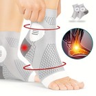 Ankle Compression Socks Foot Sleeves Arch Support Open Toe Neuropathy Socks