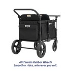 Keenz Moov Stroller Wagon 4-passenger - Black