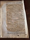 Mughal Empire Persian 17-19th Century Manuscript Gold Painting Handwritten