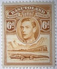 Travelstamps  1938 Basutoland Stamps Sg  24 - 6d Kgvi   Crocodile - Mognh