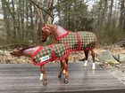 Breyer Christmas Web Special Thoroughbred Mare And Foal Eve And Claus Retired