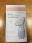 Silicone Manual Breast Pump W silicone Stopper  Strap   Storage Bag - E6c