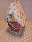 Fits With Mackenzie Childs   Pink Checks Wood Birdhouse Made By Me