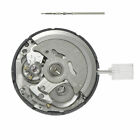 For Seiko  sii  Nh36 Nh36a Automatic Watch Movement Day Date Crown  3 Black Disc