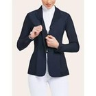 R j  Classics Girls Harmony Mesh Show Jacket Equestrian Riding Navy Blue Sz 8s