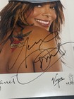 Vintage 2001 Janet Jackson Autographed Photo