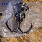 Moen Kingsley Double Robe Hook Chrome Wall Mounted Bathroom Yb5403ch