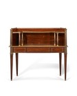 Very Rare 19th Century   A Russian Ormolu And Brass-mounted Mahogany Desk  nice 