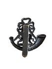Ww1 London Volunteer Rifles Cap Badge     Original Blackened Brass Vtc Home Force
