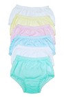 6 Girls Panties Kids Preteen Toddler Underwear Cotton Solid And Prints Size 1-12