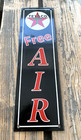 Vintage Texaco Free Air Gasoline Oil  Porcelain Service Pump Station Pump Sign