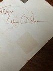      Vintage Eddie Albert Signed Album Page Green Acres 100  Authentic     