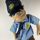 Melissa   Doug 13    Police Officer   Fireman Firefighter Hand Puppet Lot 2