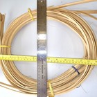 Basket Making 3 8  Flat Oval Half Round Reed  14 Oz