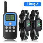4900 Ft Remote Dog Shock Training Collar Rechargeable Waterproof Lcd Pet Trainer