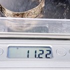 Vintage Navajo Native Whirling Log Hand Made Solid Silver Bracelet Cuff 6 5 