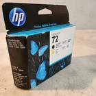 Hp C9384a 72 Matte Black Yellow  Printhead Genuine New Oem Sealed Box Free Ship