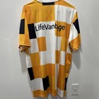 Adidas Real Salt Lake Mls Soccer Jersey Kick Childhood Cancer Men   s Xl