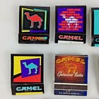 Lot 8 Camel Matchbook Covers Eddie New York Chicago Seattle Advertising Vintage