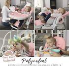 Sweety Fox Adjustable Folding Baby toddler High Chair 7-height 5-position  Pink 