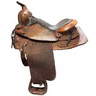 Antique Rodeo Trophy Saddle Western Bank Gas Oil South Solomon Shrine Kansas Ks