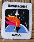 Nasa Vintage Teacher In Space Patches Lot Of 2 Different Patches 3  X 4 
